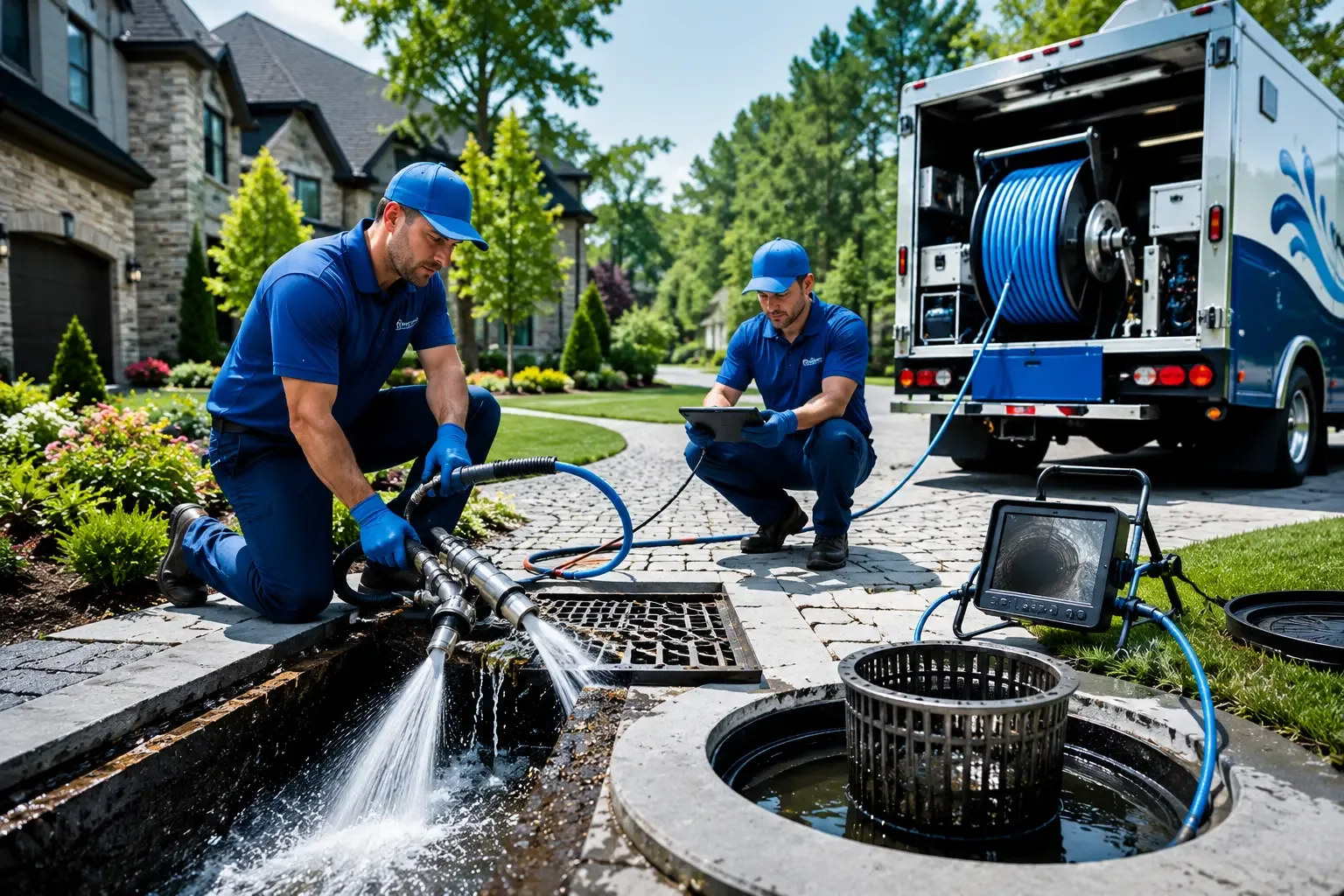 Local outdoor drain cleaning professionals in Lavaca, AR